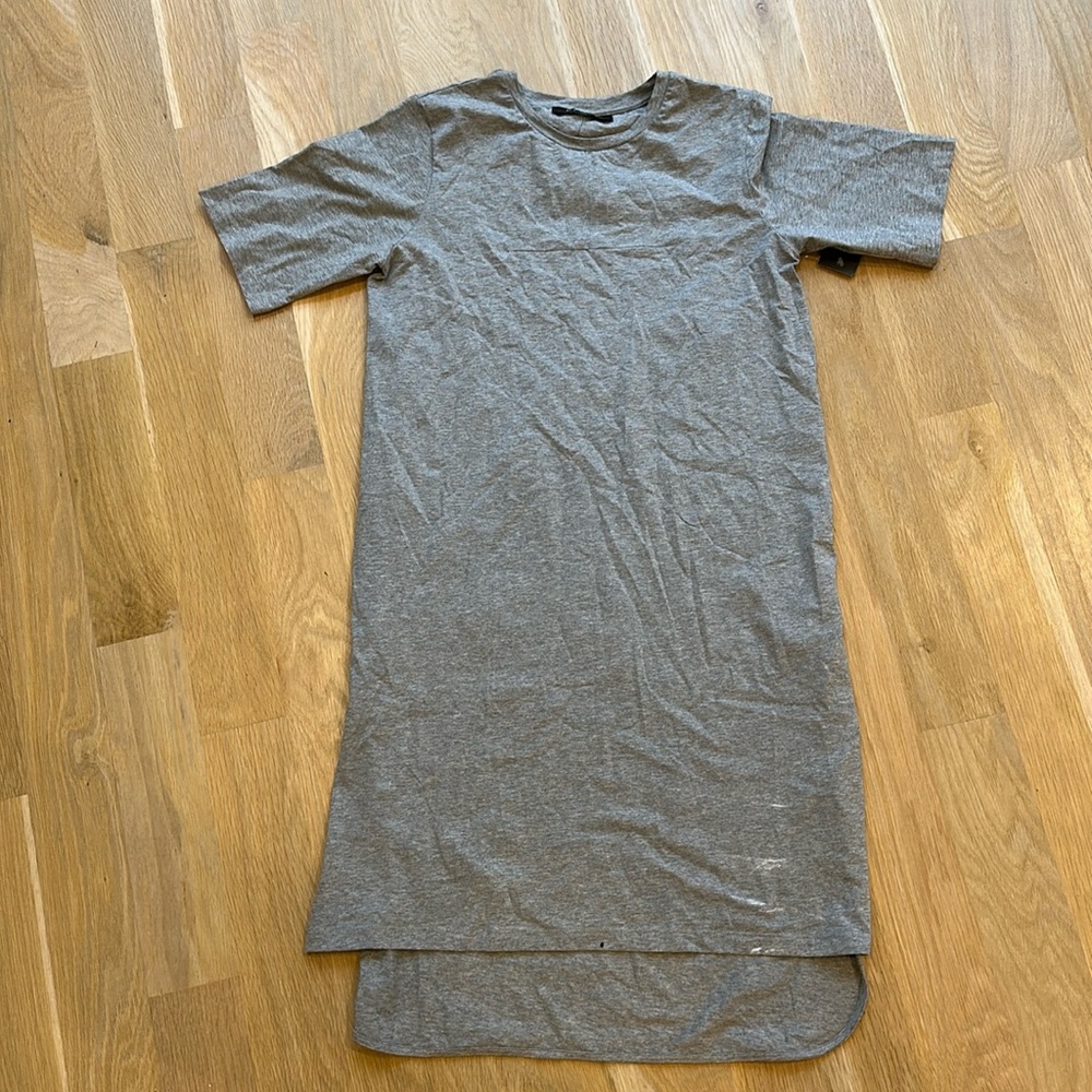 Caara Gray T-Shirt Dress.